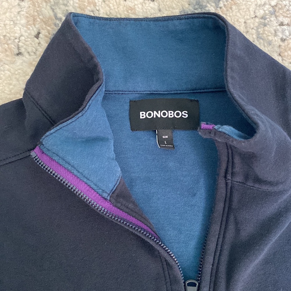 Bonobos Quarter Zip - Picture 2 of 2